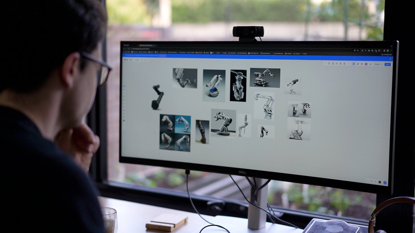 Nathan Batham at work