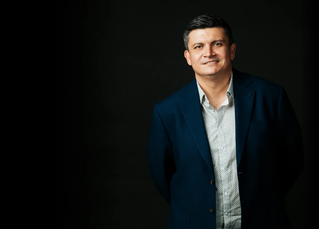 Picture of Jono P against a black background