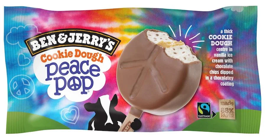 Ben & Jerry's peace pop