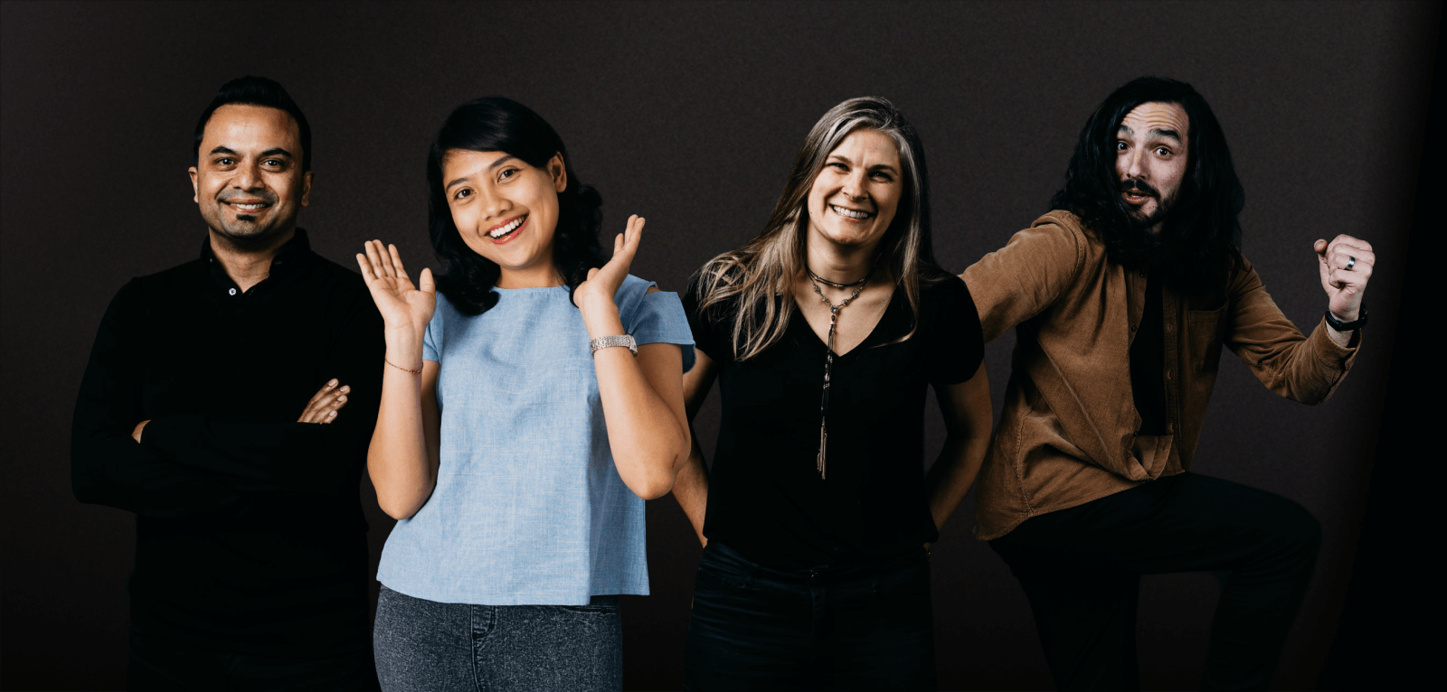 Alastair, Martina, Sarah, Dean