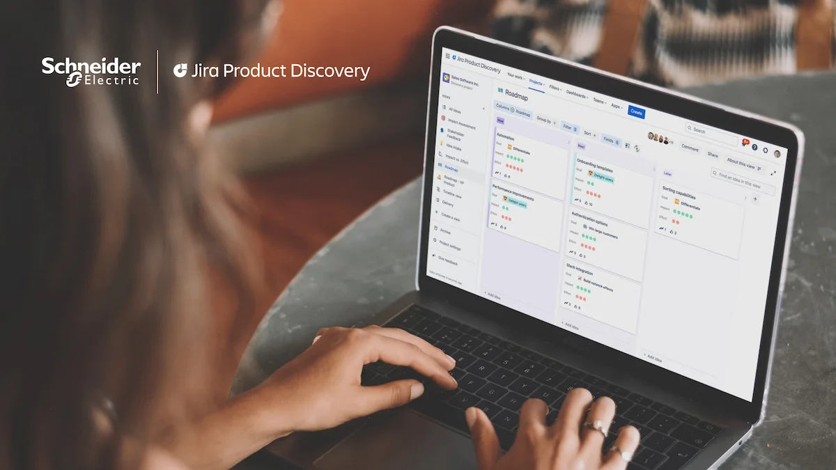 Picture of the Jira platform for Schneider Electric