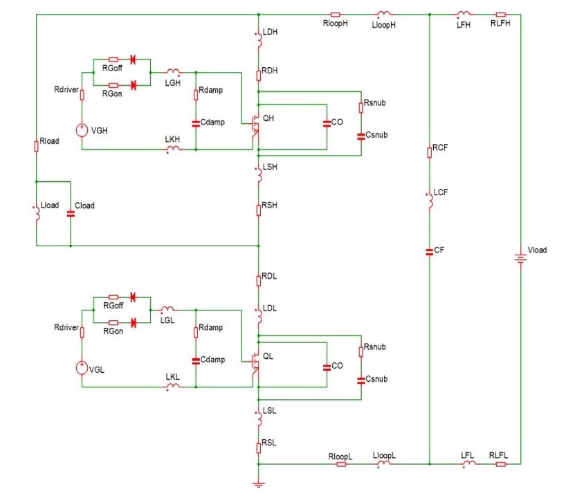 ダブルパルステスタの回路図