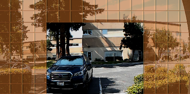 Figure 2: Example of the Grid Used to Detect Motion Only in Certain Regions