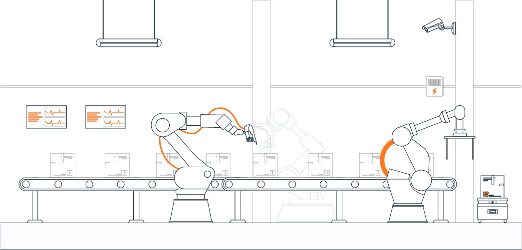 ファクトリオートメーション環境で使用されるセンサ