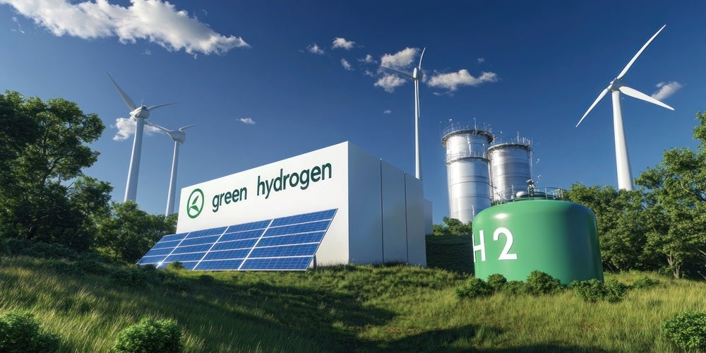Green hydrogen electrolyzer and hydrogen production
