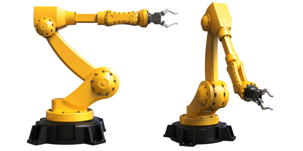 Two robotic arms