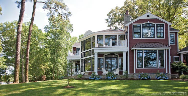 Ultra Series Sterling double hungs, studio windows, and sliding patio doors with transoms