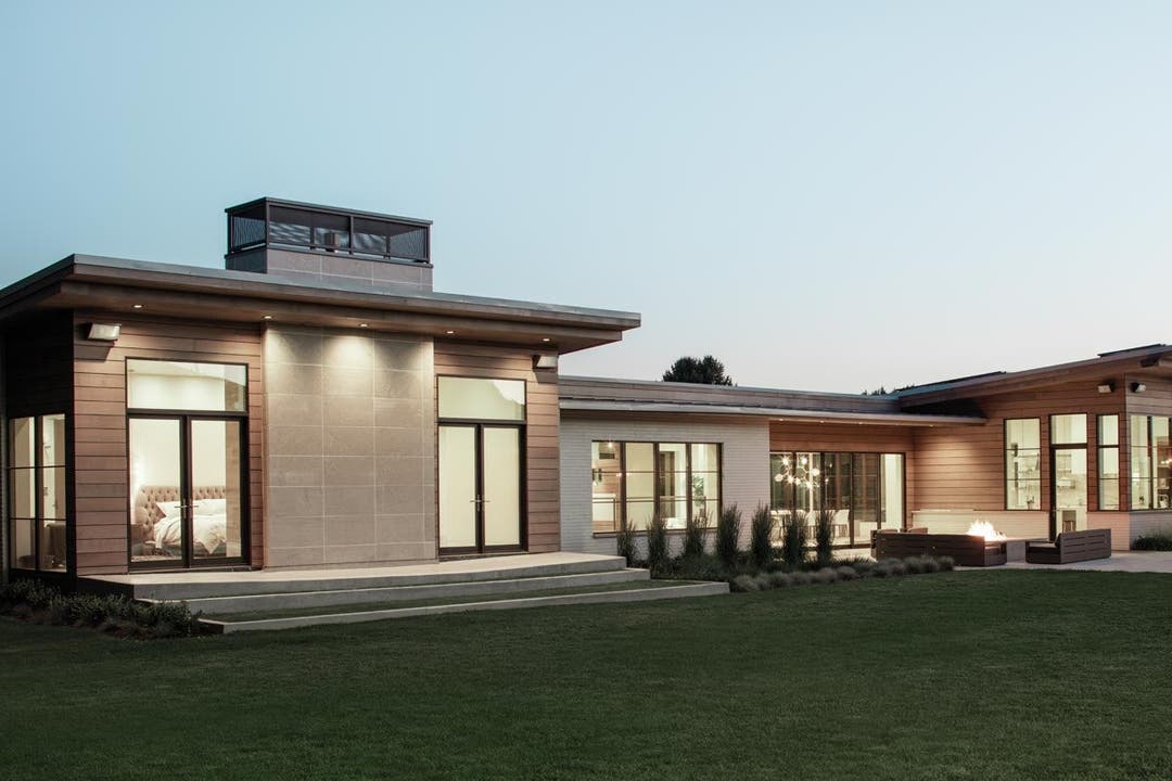 VistaLuxe WD LINE inswing French doors with transoms and inswing patio doors