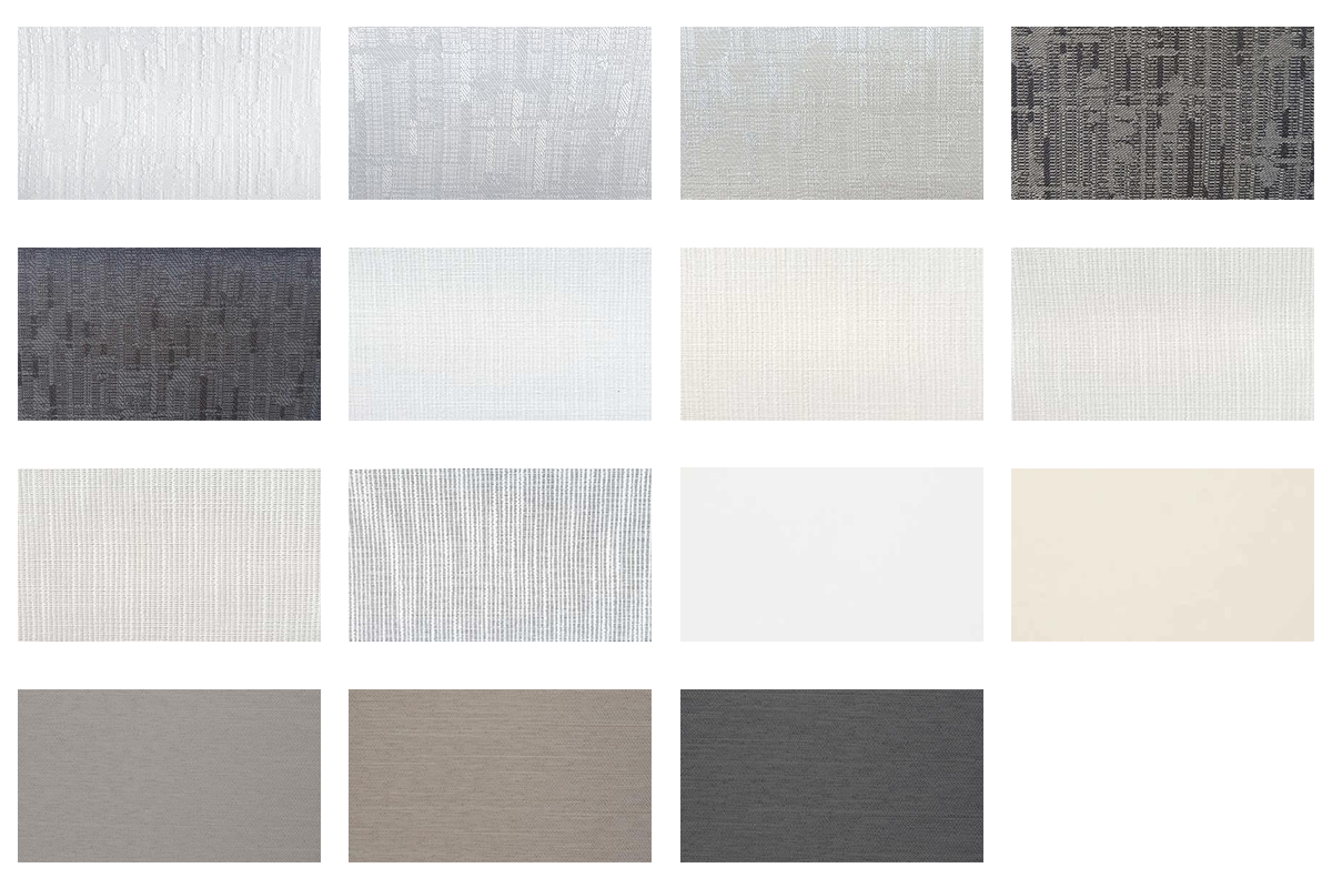 Light-Filtering & Blackout Shade Colors
