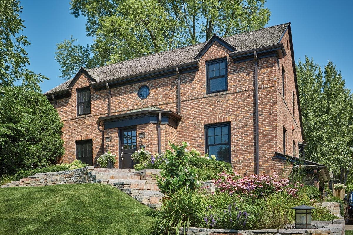 Brown Brick Building