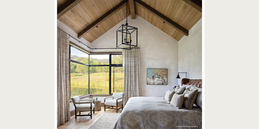 VistaLuxe Collection WD LINE products, Corner direct set and crank-out casement window, Matte Black hardware, Alder interior wood, Factory-finished with Ebony stain