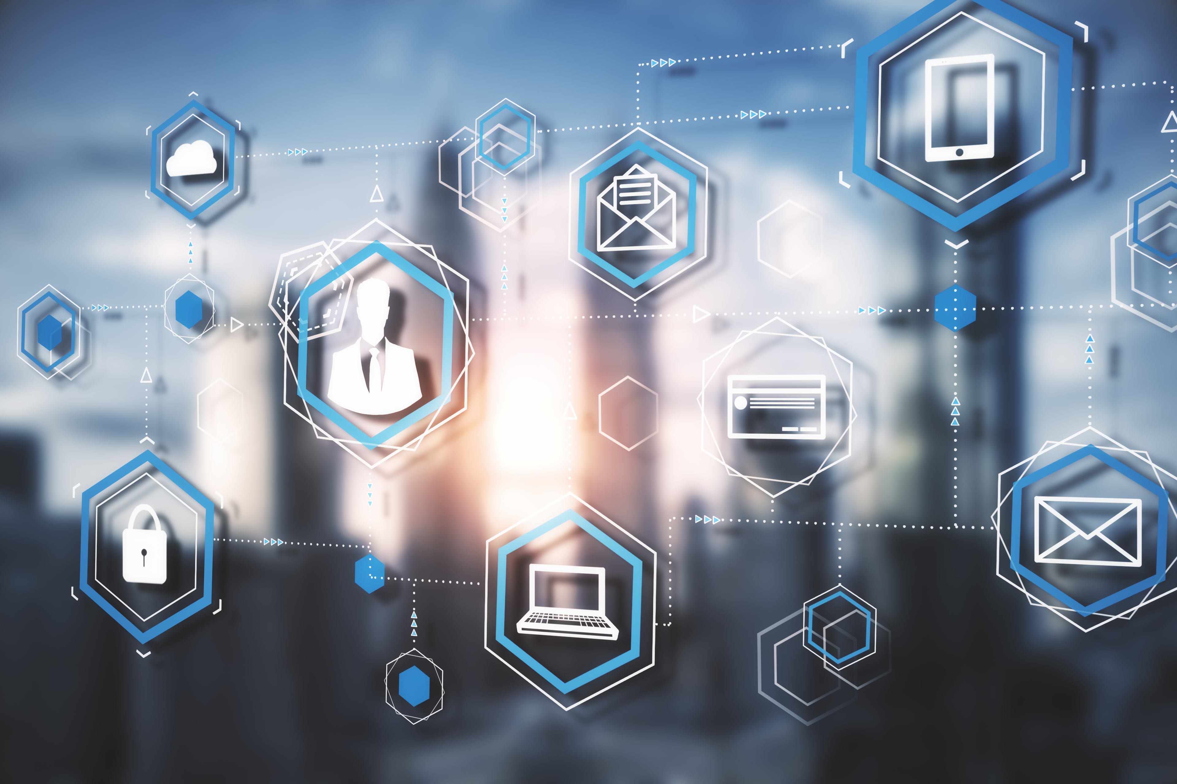 Online computer cloud diagram cloud computing