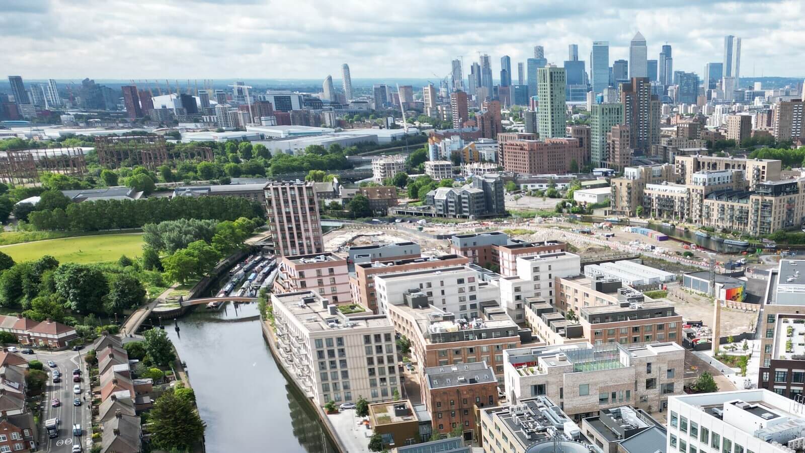 A bird's eye view of London