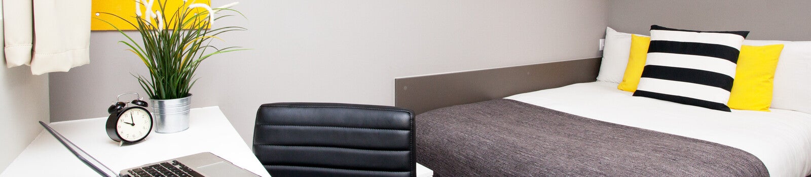 Student accommodation bedroom