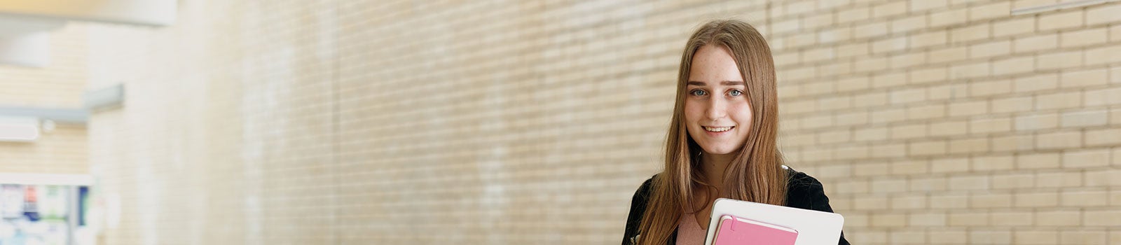 Surrey student on campus