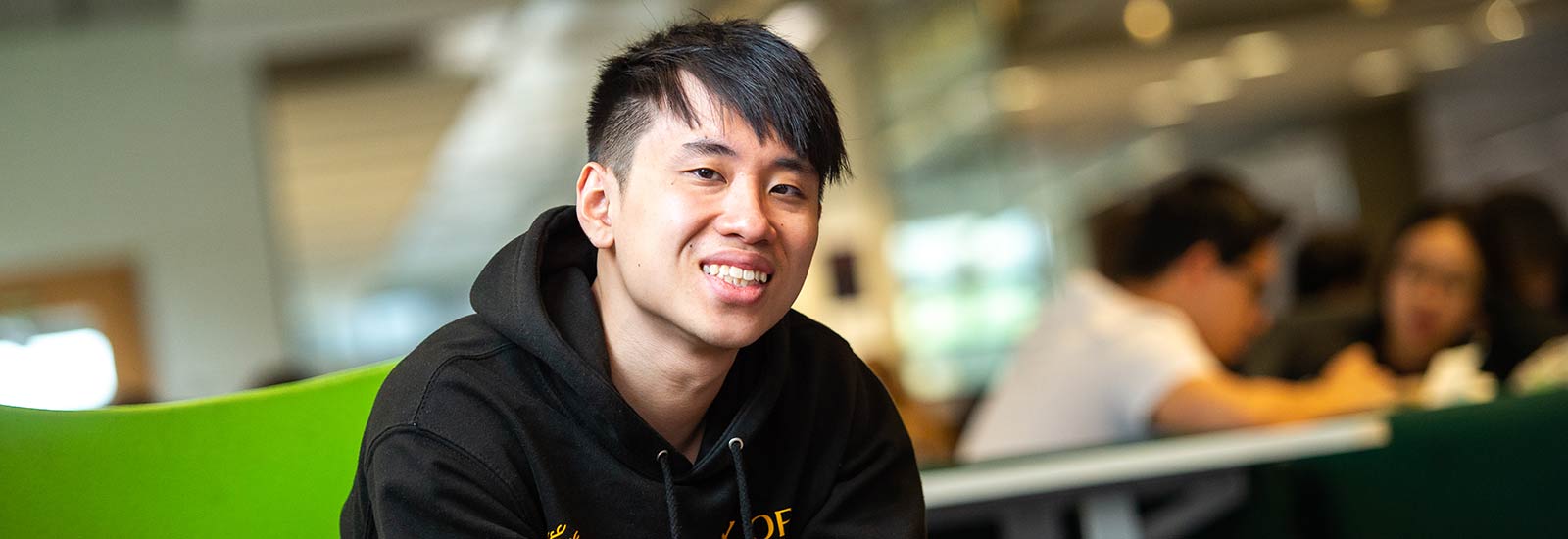 Surrey student on campus