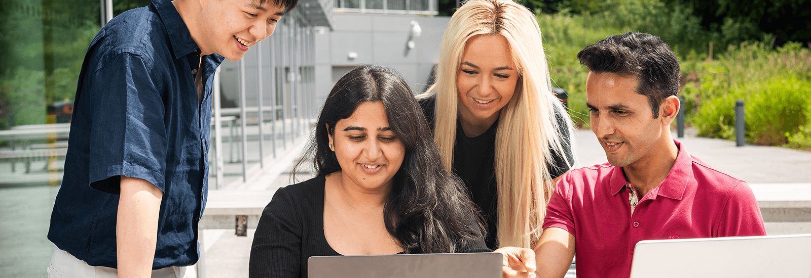 University of Bath students