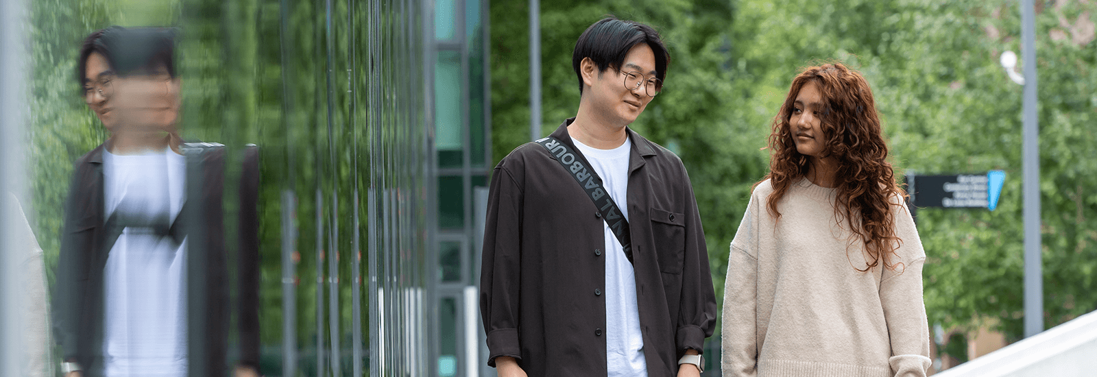 Kingston ISC student looking at the camera