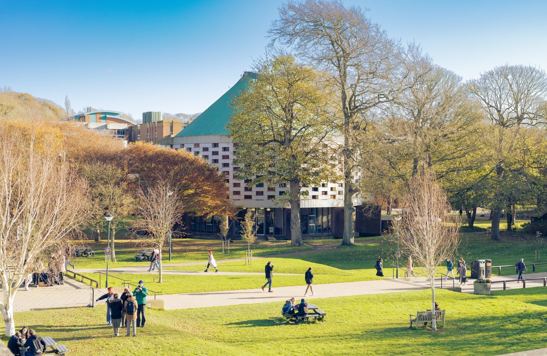 Exterior of the campus