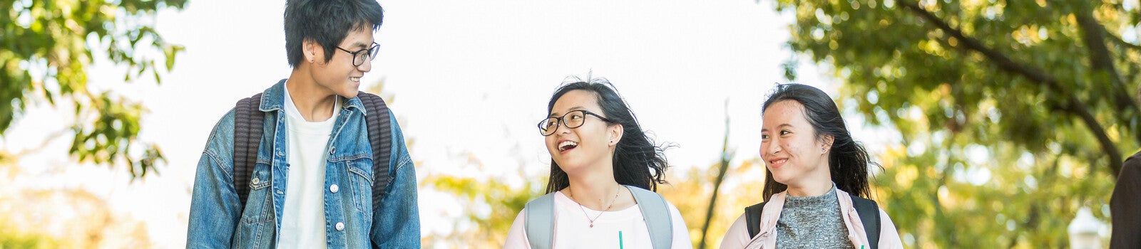 Students listening in class