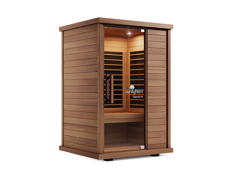 Infrared sauna for two people