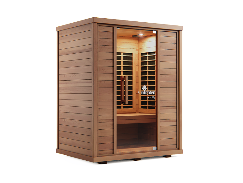 Amplify II 2 Person Full Spectrum Sauna Sunlighten