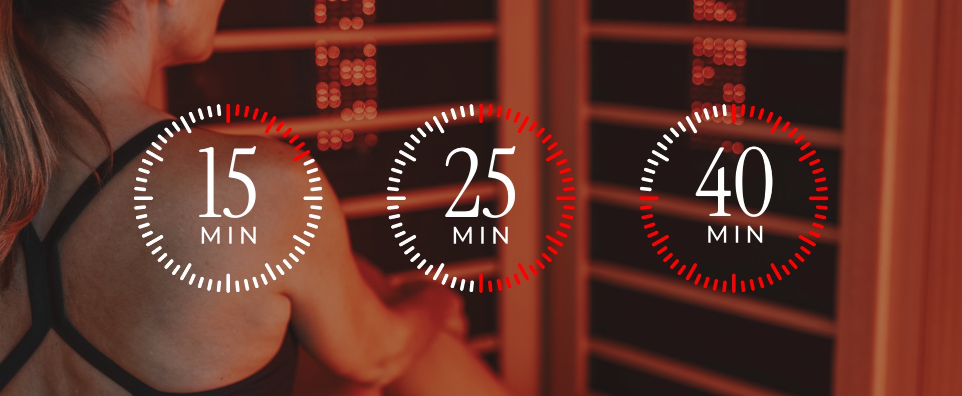 How long to stay in an infrared sauna