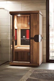 mPulse Smart Sauna Aspire | 1 Person Red/Near, Mid and Far Infrared ...