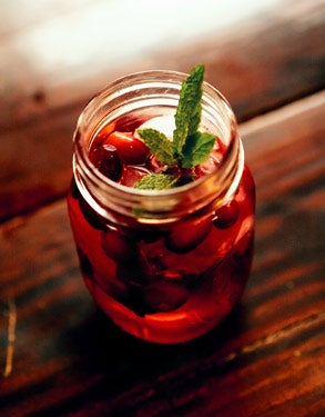 Fruity Fresh Cranberry-Pomegranate Electrolyte Drink