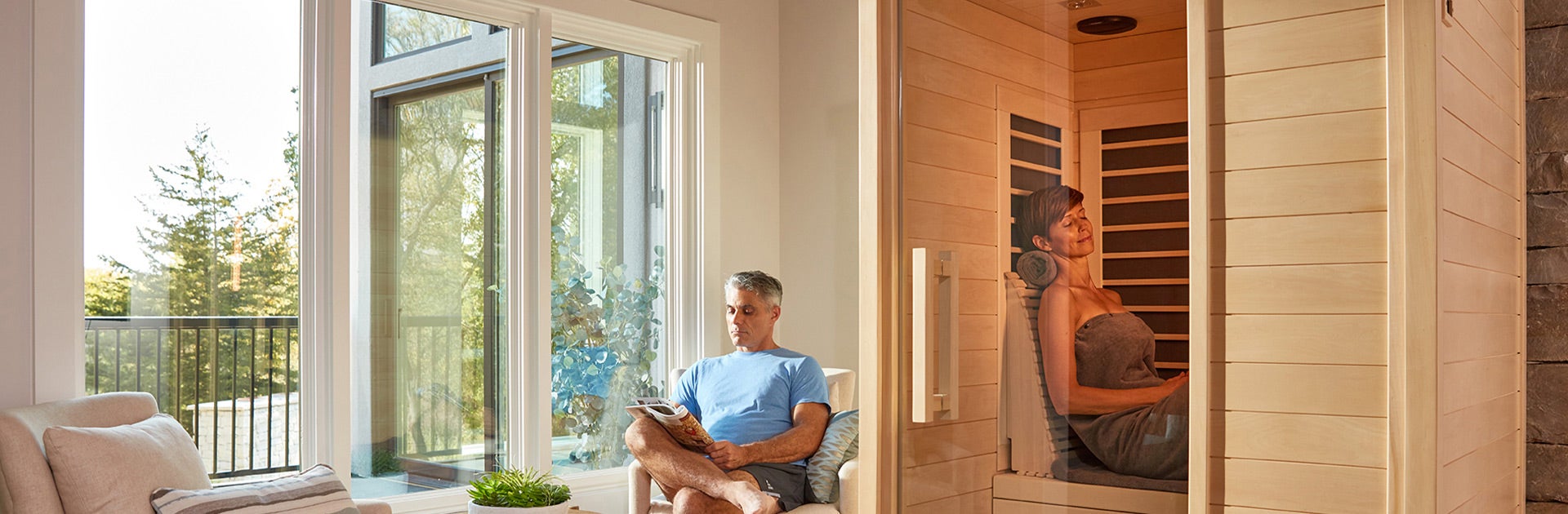 Signature II 2 Person Far Infrared Sauna Sunlighten