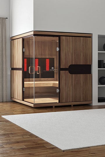 mPulse Smart Sauna Discover | 4 Person Red/Near, Mid and Far Infrared ...