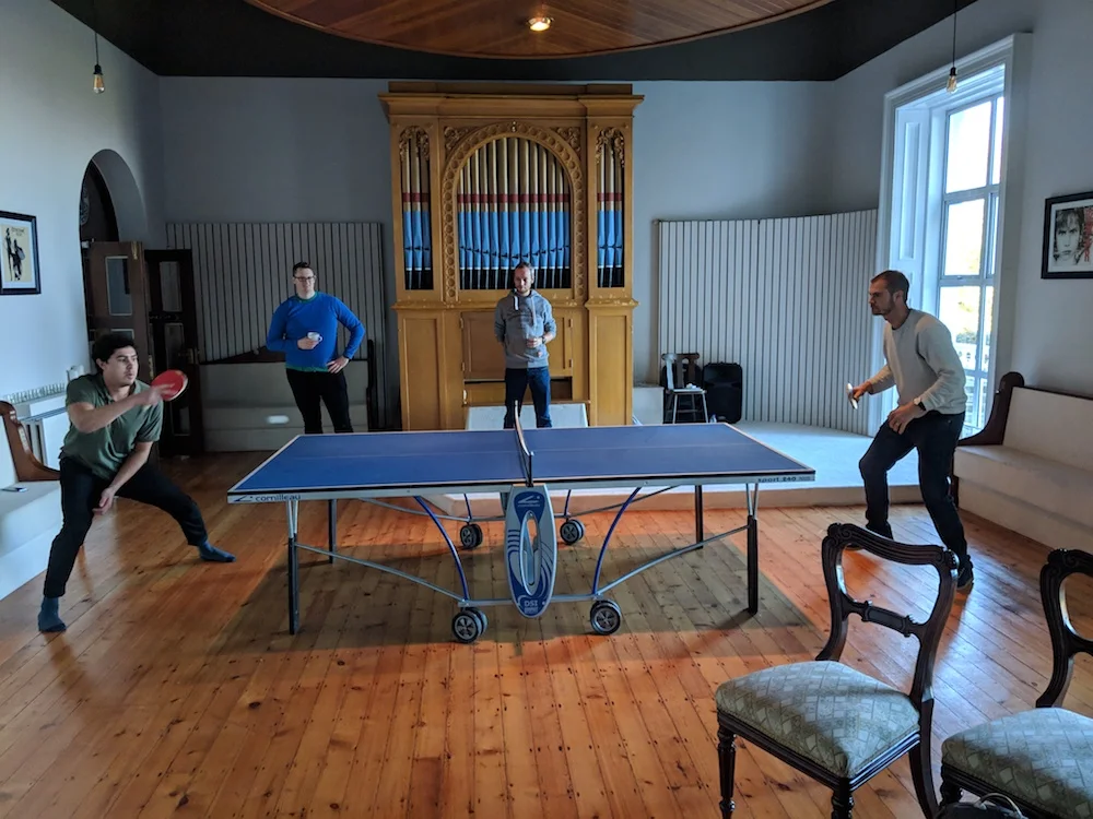 Jetstack ping pong championships, Dublin 2018