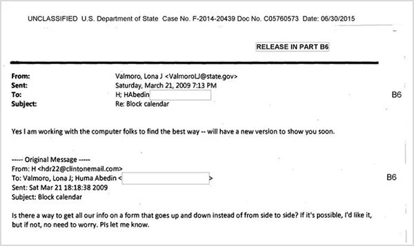 The first publicly-known email to be sent by Secretary Clinton using clintonemail.com is on Saturday, 21 March 2009.