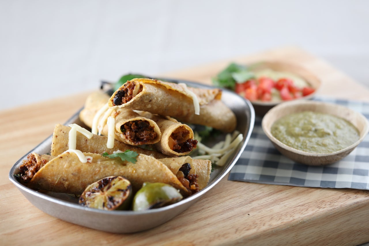 Pulled Chicken Taquitos | Curly's