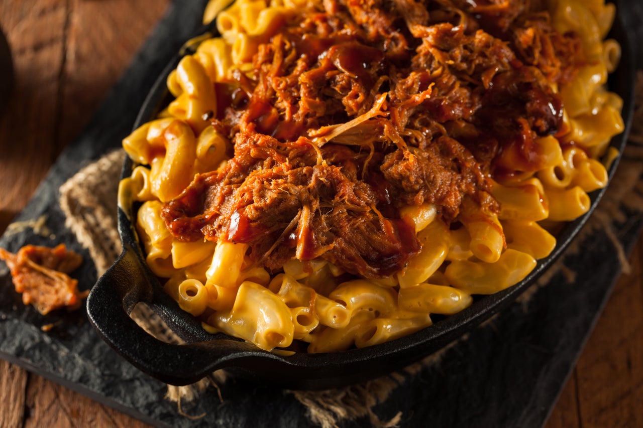 Beer Cheese & BBQ Macaroni | Curly's