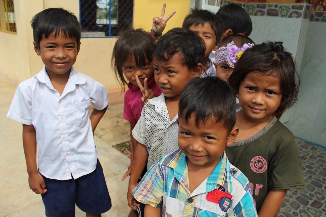 Making handwashing fun for Children in Cambodia