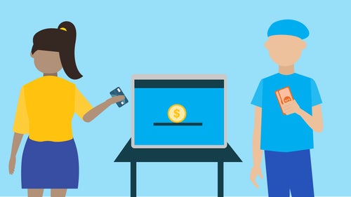 Fundraising illustration