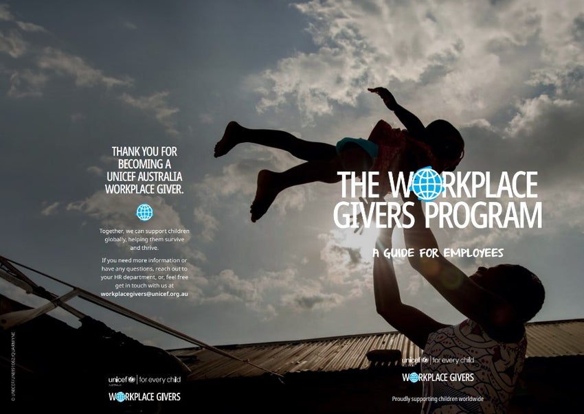 Workplace giving brochure