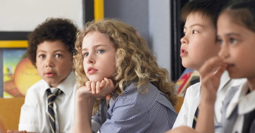 Children in classroom 