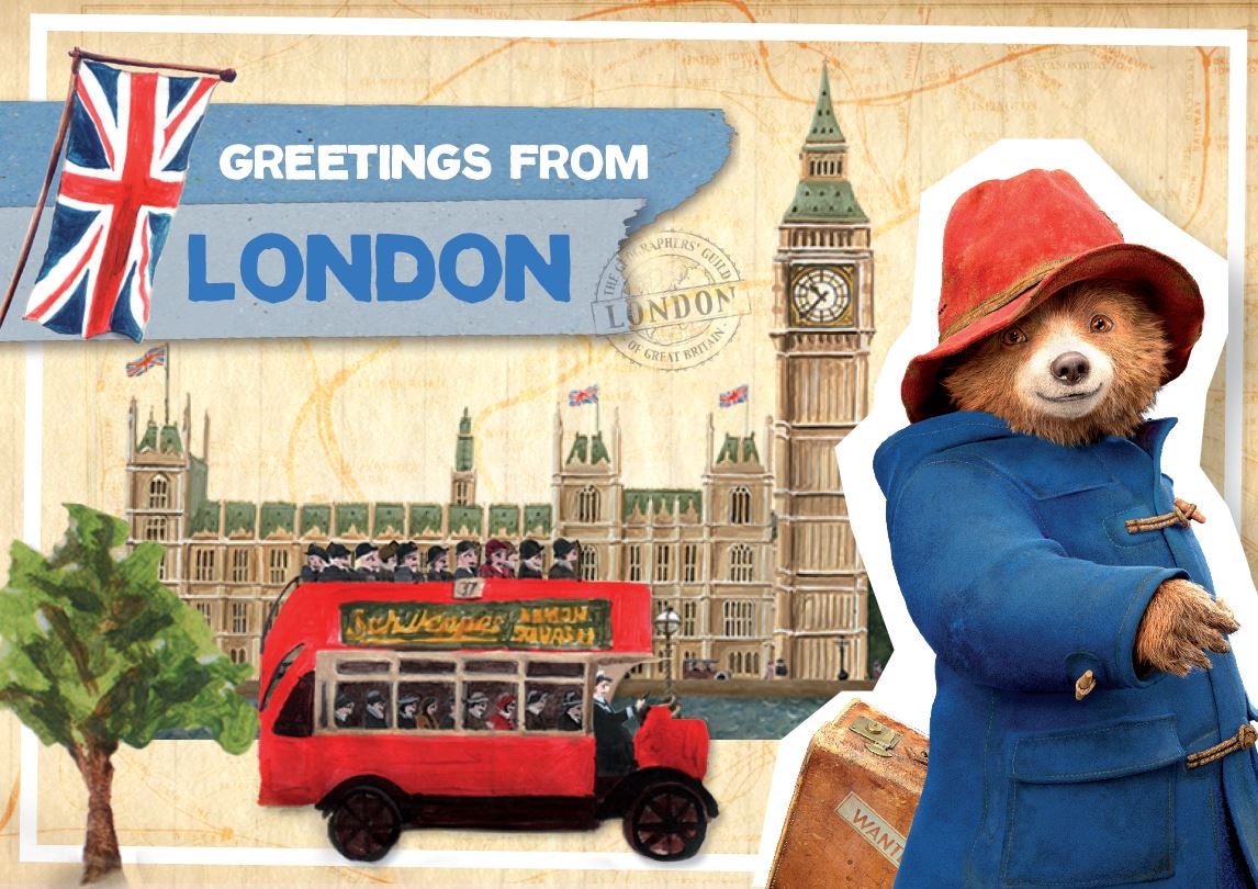 Paddington's Postcards