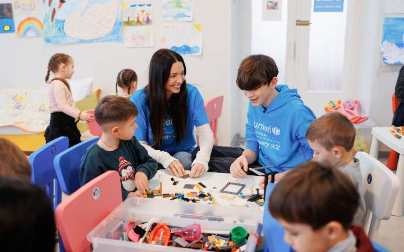 Erica and Jackson Packer's heartfelt trip to see UNICEF in action - Vimarsana News