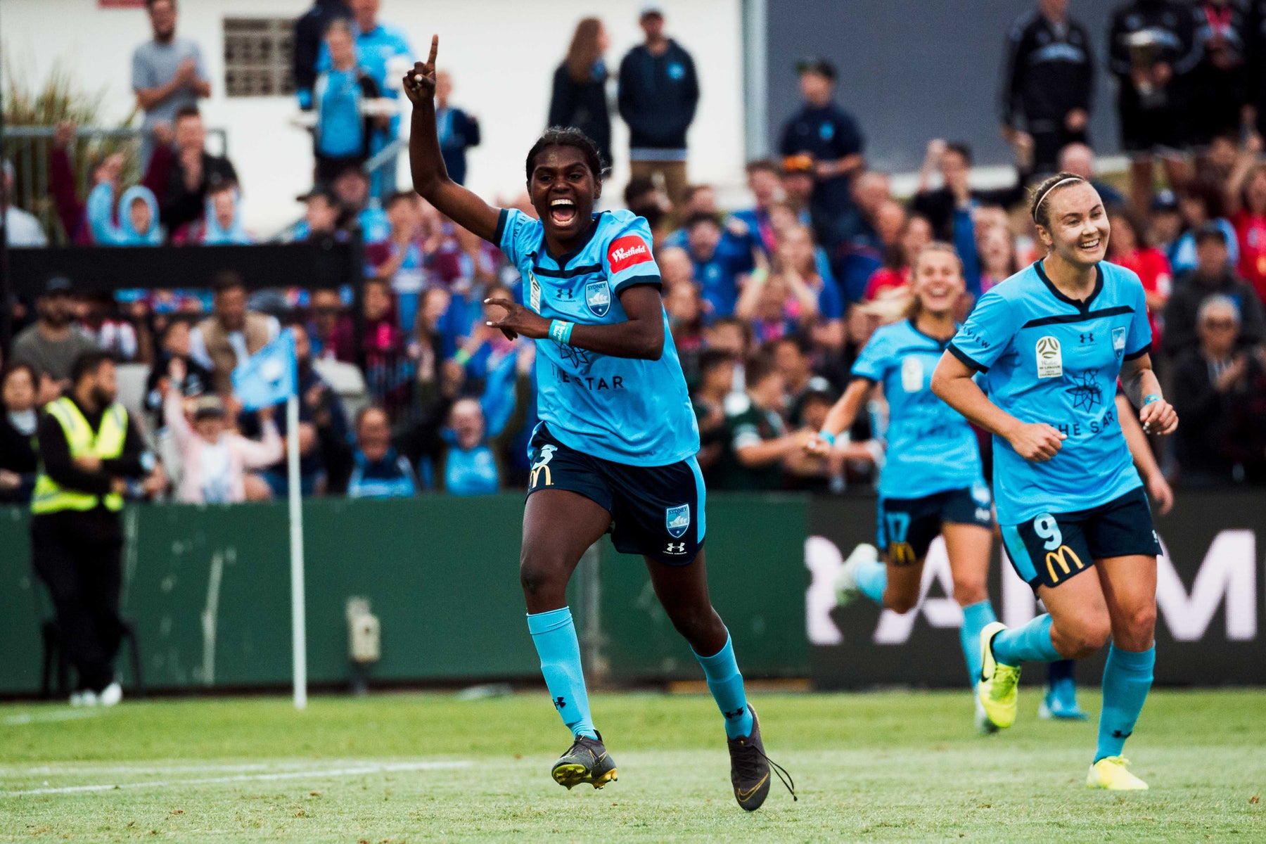 Shay Evans plays for Sydney FC