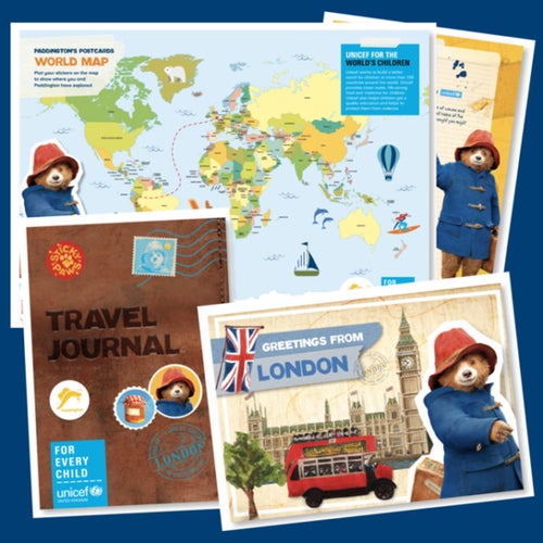 Paddington’s Postcards for children UNICEF Australia