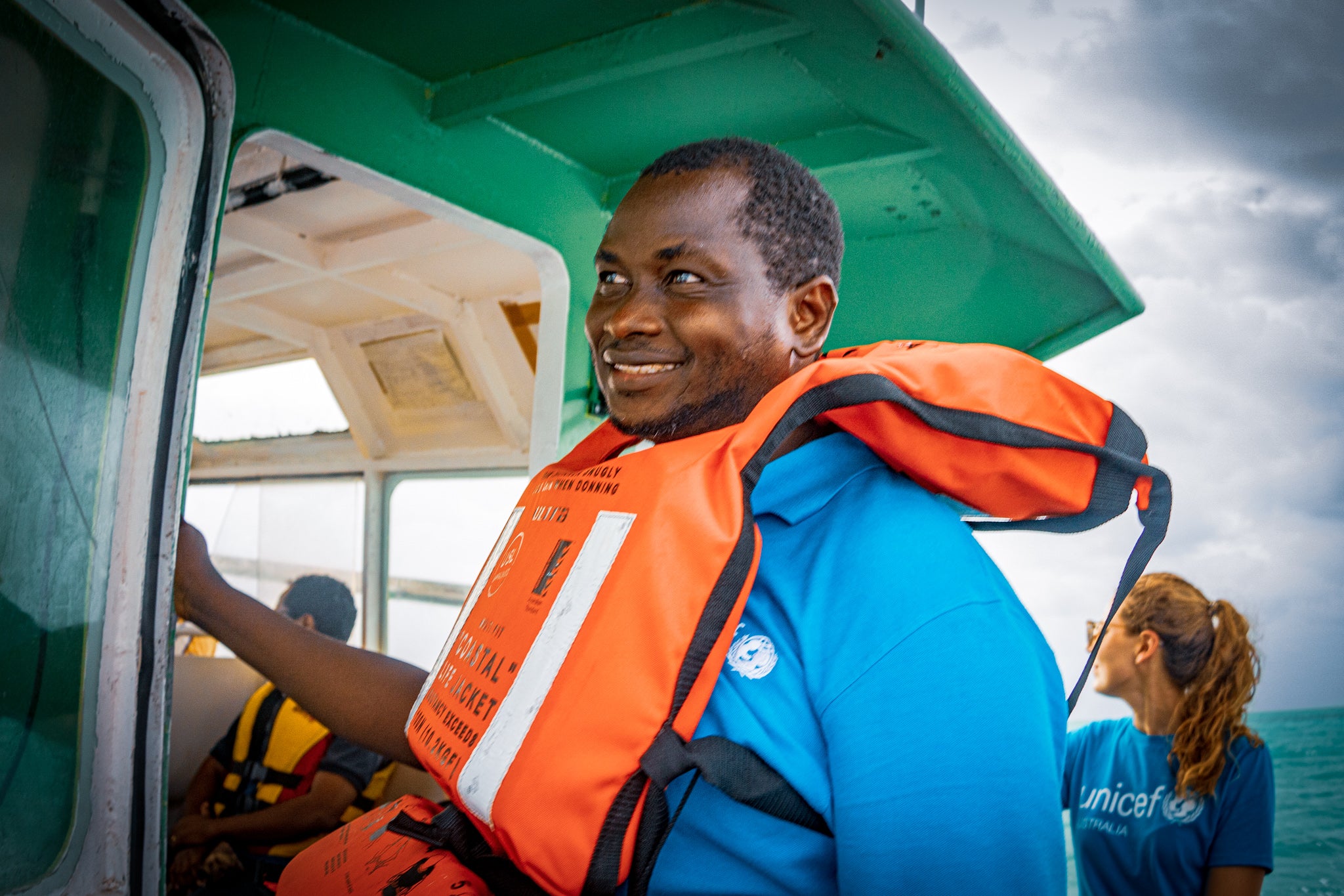 Ibrahim Ngoshe in Kiribati