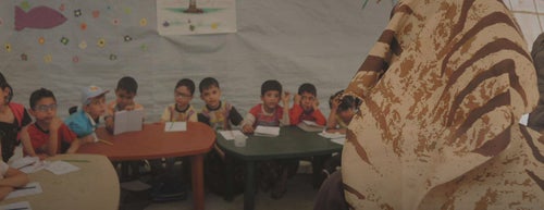 Children at a school