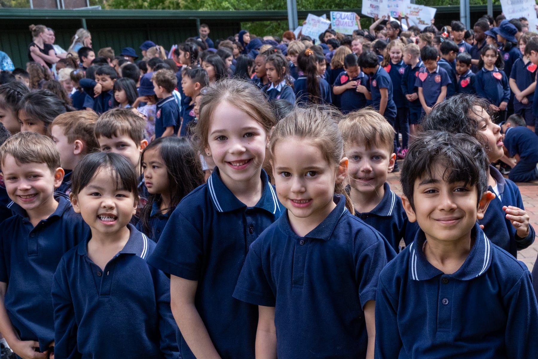 Children in Australia celebrate World Children's Day 