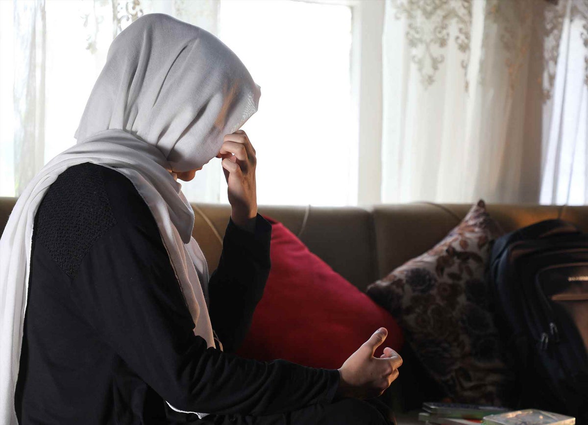 Meher, 16, was meant to start 11th grade at her high school in Kabul, Afghanistan.