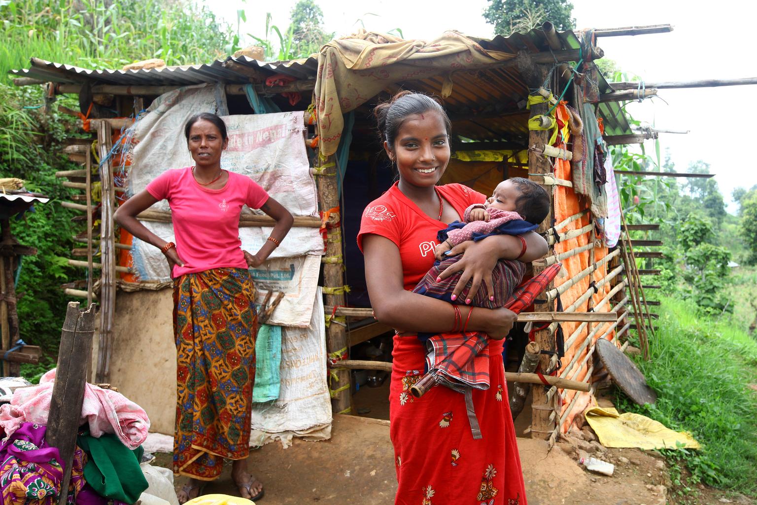 Rojina Chauhan can hardly contain her joy whenever she has a visitor for her infant Himal, who was born on the day the 7.8 earthquake devastated the country.