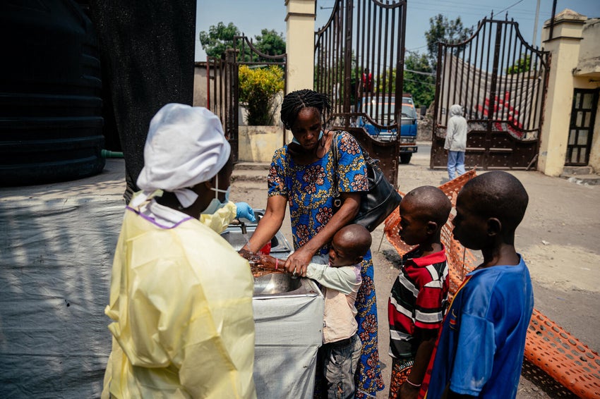 The Ebola 2026 outbreak in the DRC.