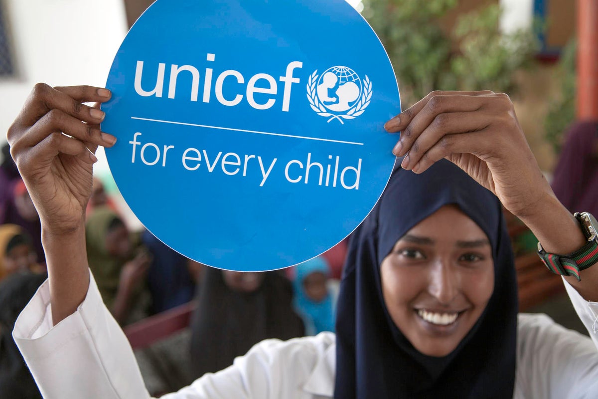 In Somalia, Anisa works at a UNICEF-supported health center where she teaches mothers how to keep their babies healthy and well-nourished.